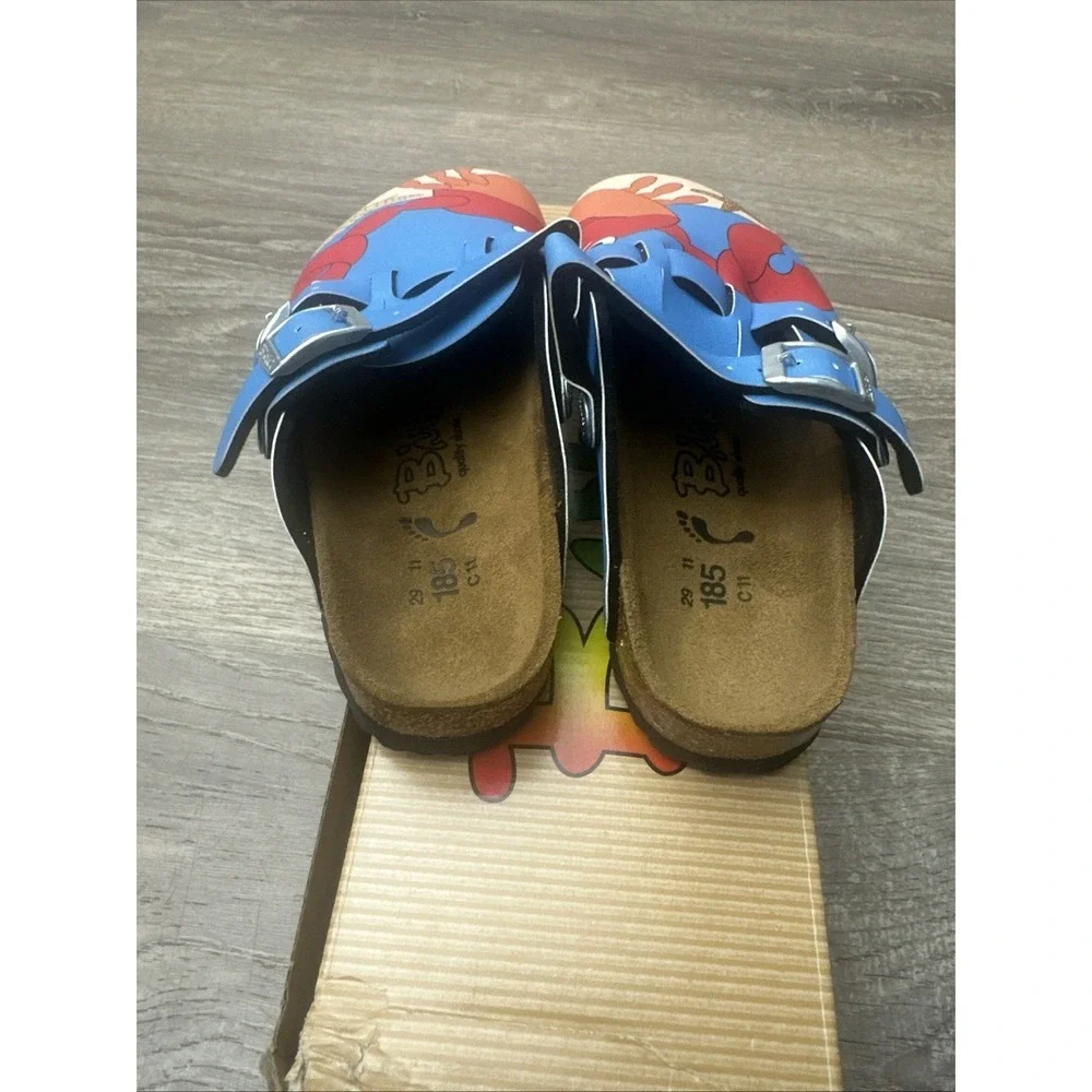 Birki's Boys' Kay Birko Flor Clogs Crabs Size C 11